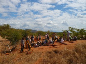 2014 fieldschool excavating